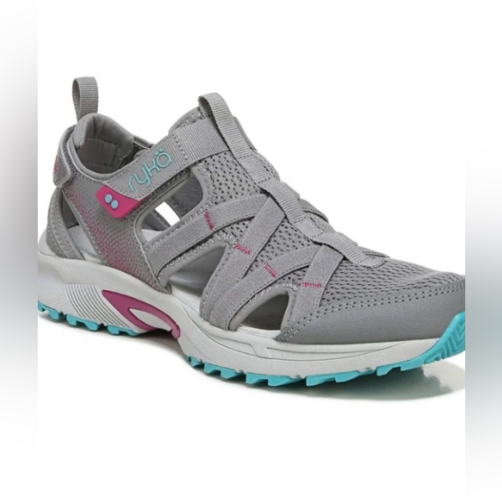 NIB Ryka Skywalk Trek Trail Shoes | Frost Grey | Size: 8W